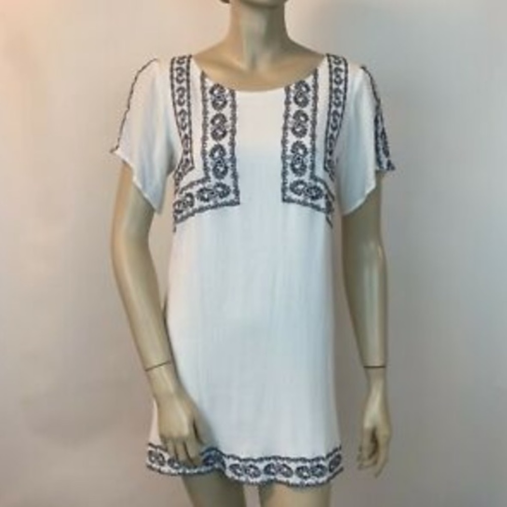White summer dress